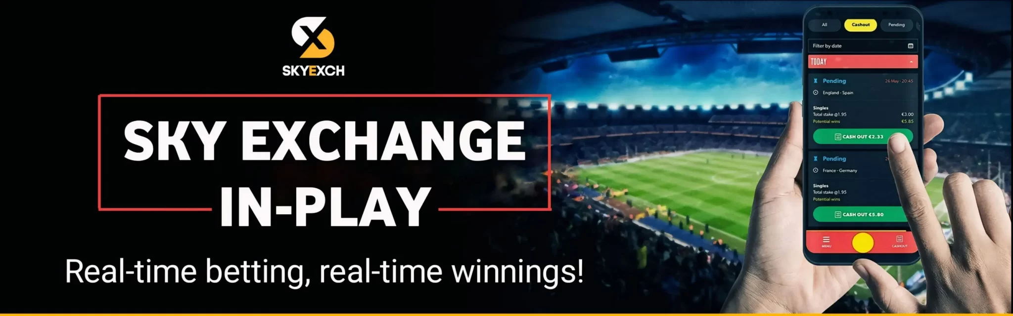 Sky exchange inplay